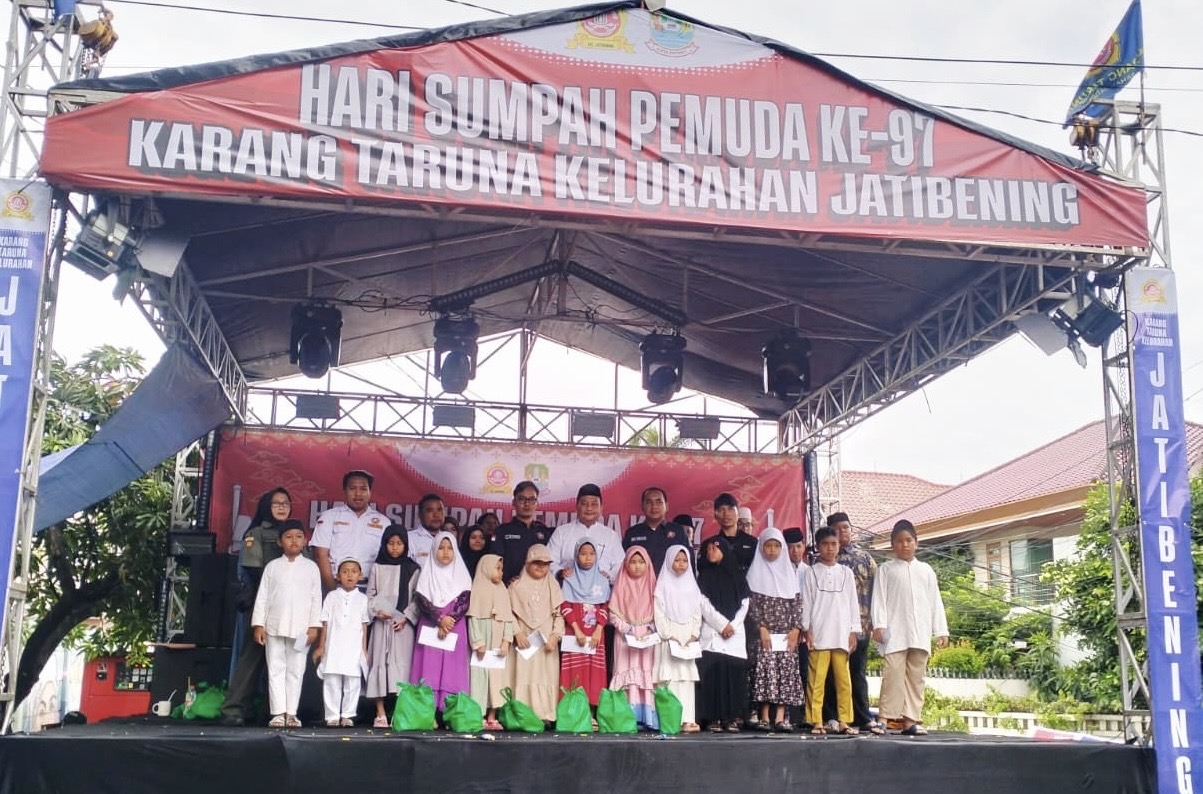 Resmi Dilantik, Ini Target Program Kerja Karang Taruna Jatibening